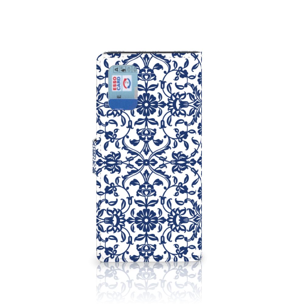 Samsung Galaxy A02s | M02s Hoesje Flower Blue