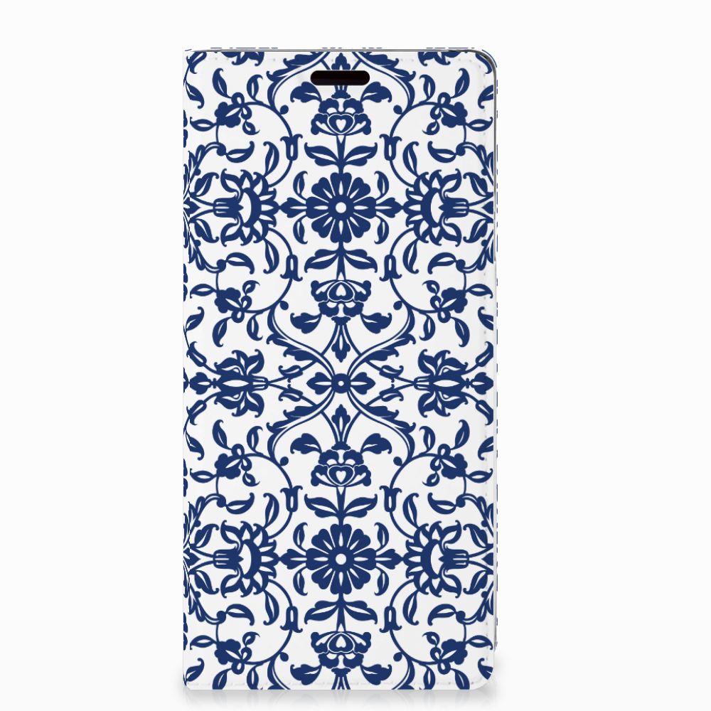 Samsung Galaxy Note 9 Smart Cover Flower Blue