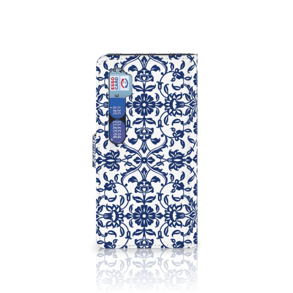 Xiaomi Mi Note 10 Pro Hoesje Flower Blue
