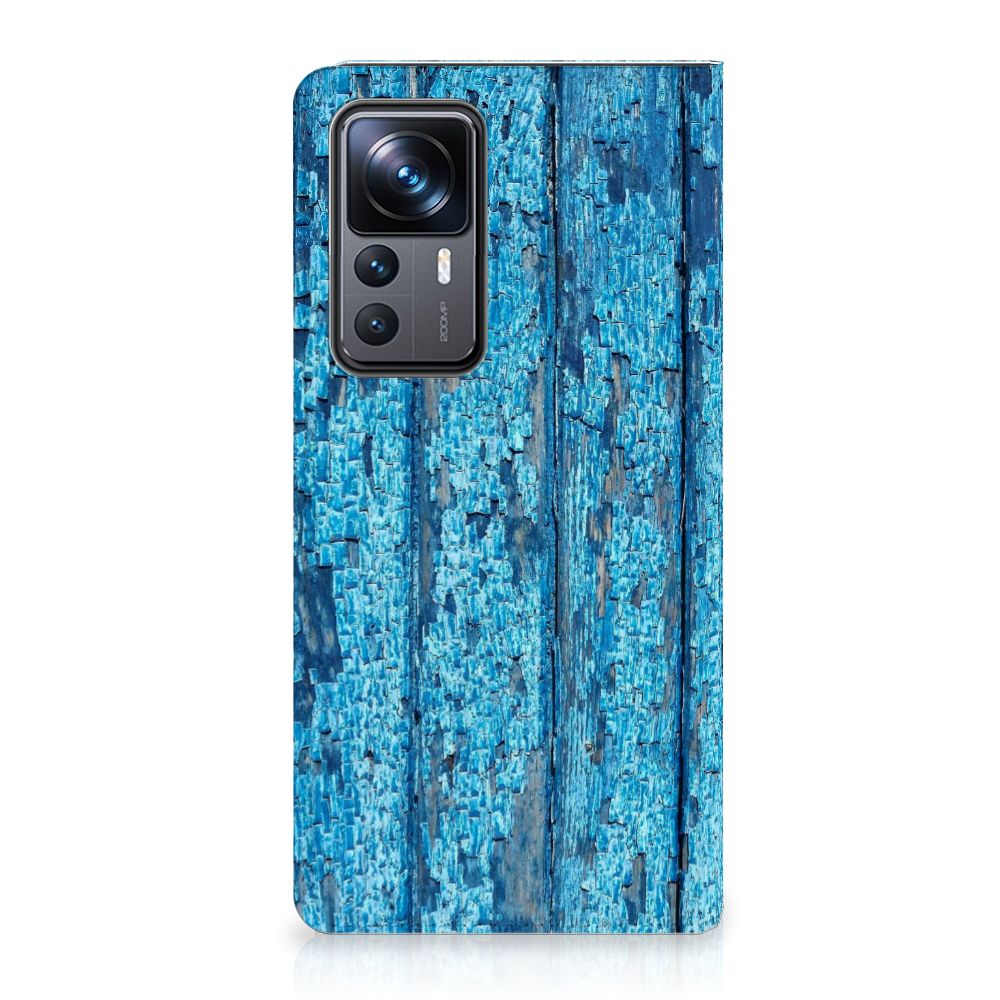 Xiaomi 12T | 12T Pro Book Wallet Case Wood Blue