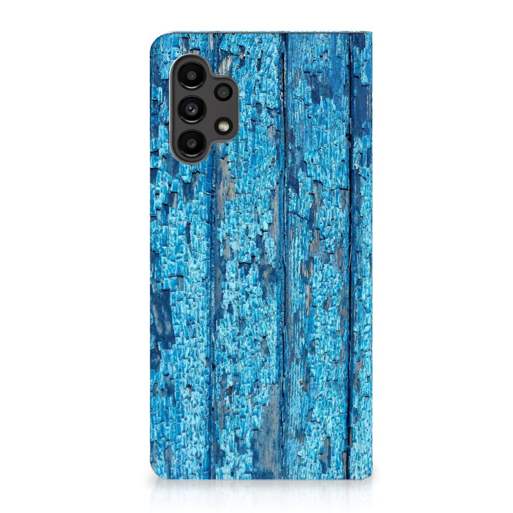 Samsung Galaxy A13 (4G) Book Wallet Case Wood Blue