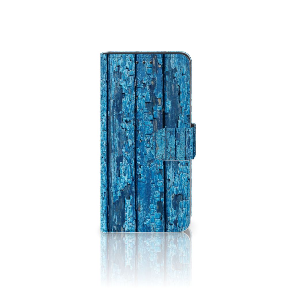 Xiaomi Mi 9 SE Book Style Case Wood Blue