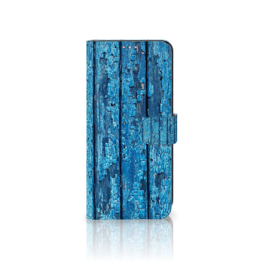Samsung Galaxy M11 | A11 Book Style Case Wood Blue