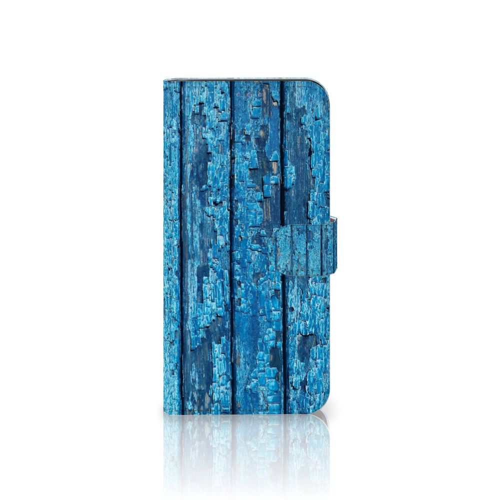 Xiaomi 11 Lite 5G NE | Mi 11 Lite Book Style Case Wood Blue