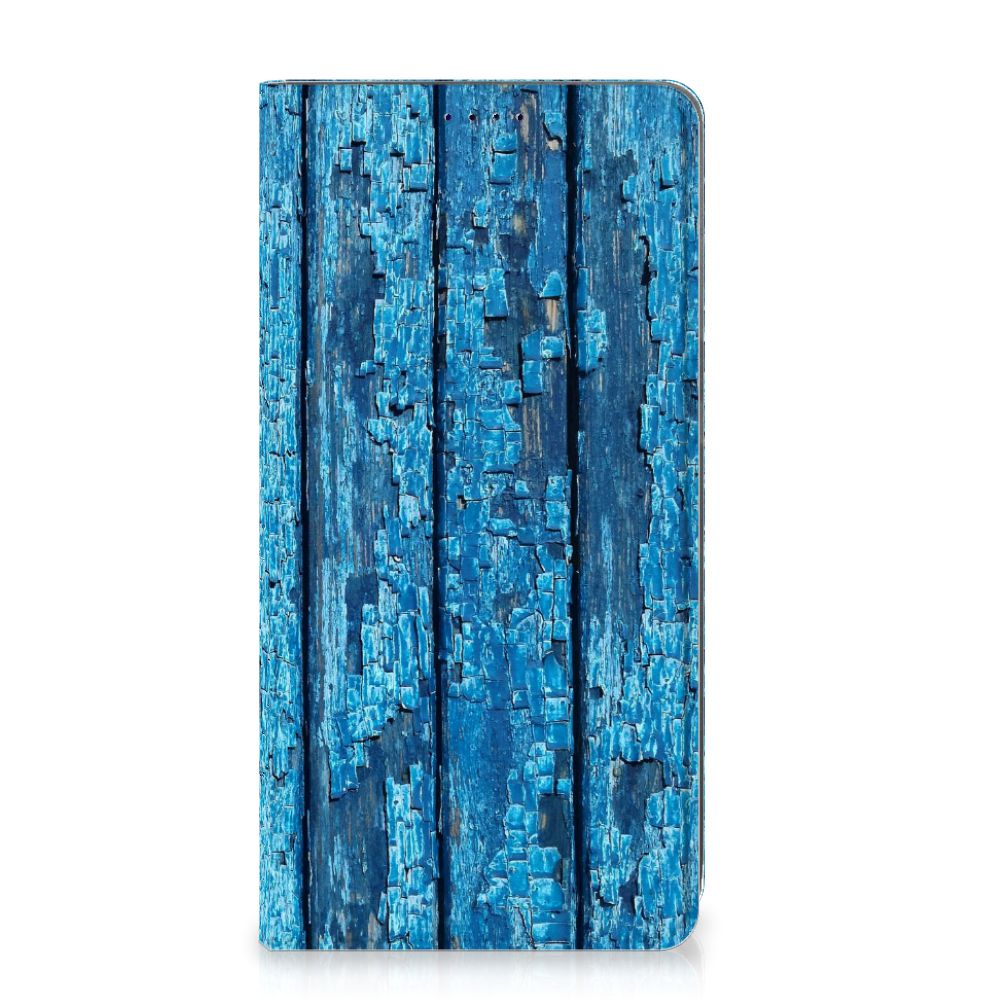 Samsung Galaxy A50 Book Wallet Case Wood Blue