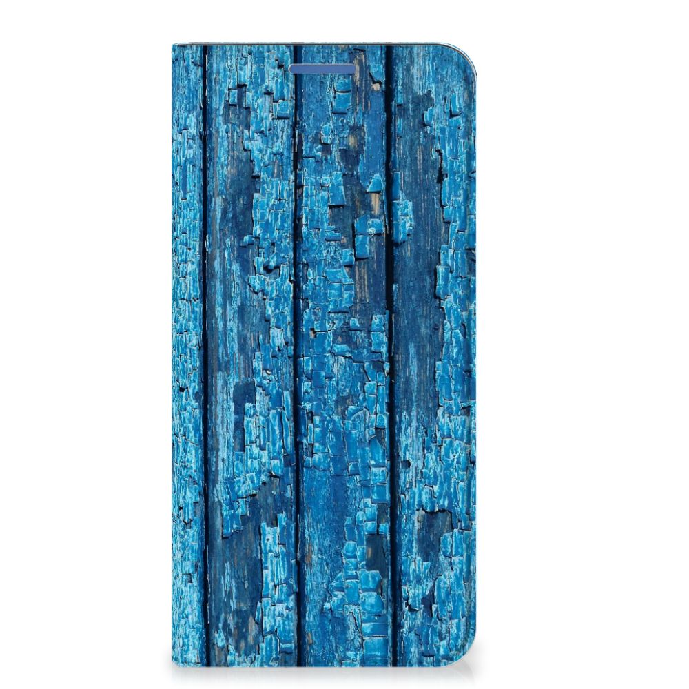 Xiaomi 11 Lite NE 5G | Mi 11 Lite Book Wallet Case Wood Blue