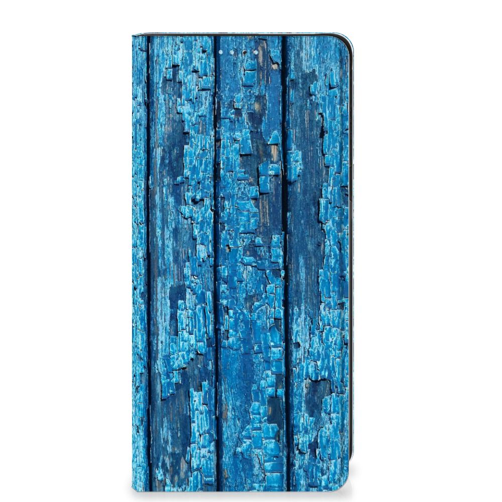 Xiaomi Redmi Note 11/11S Book Wallet Case Wood Blue