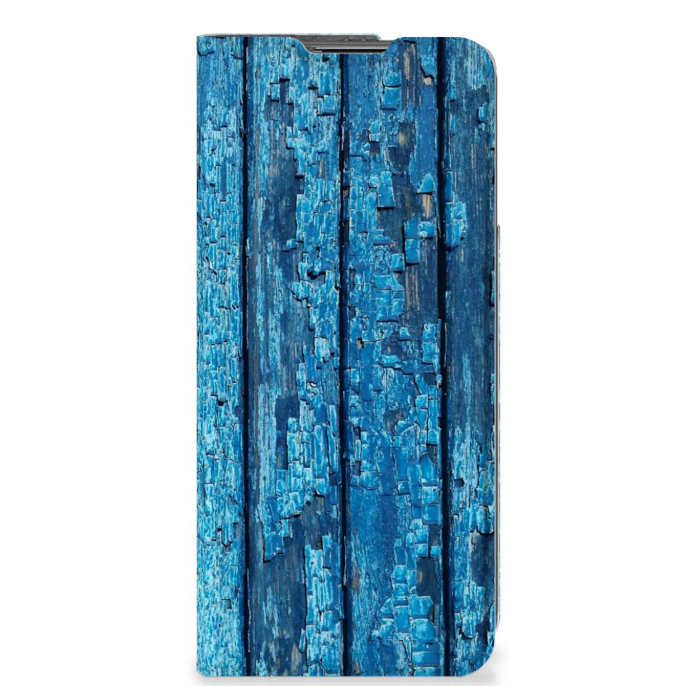OnePlus Nord CE 2 5G Book Wallet Case Wood Blue