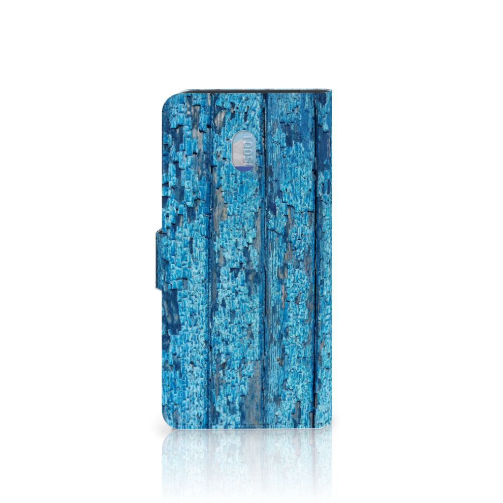 Xiaomi Redmi 8A Book Style Case Wood Blue