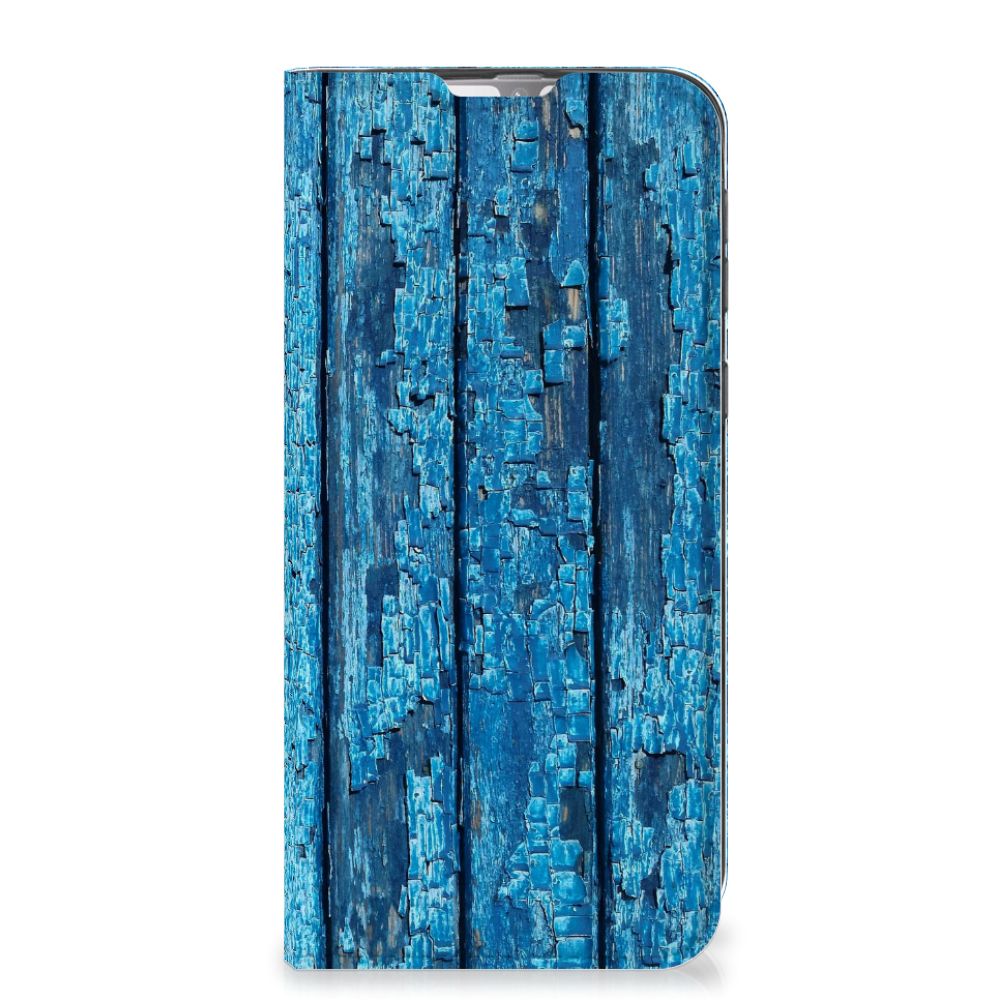Samsung Galaxy M31 Book Wallet Case Wood Blue