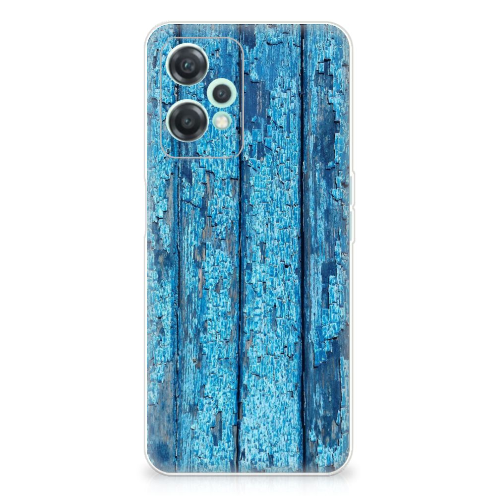 OnePlus Nord CE 2 Lite Bumper Hoesje Wood Blue