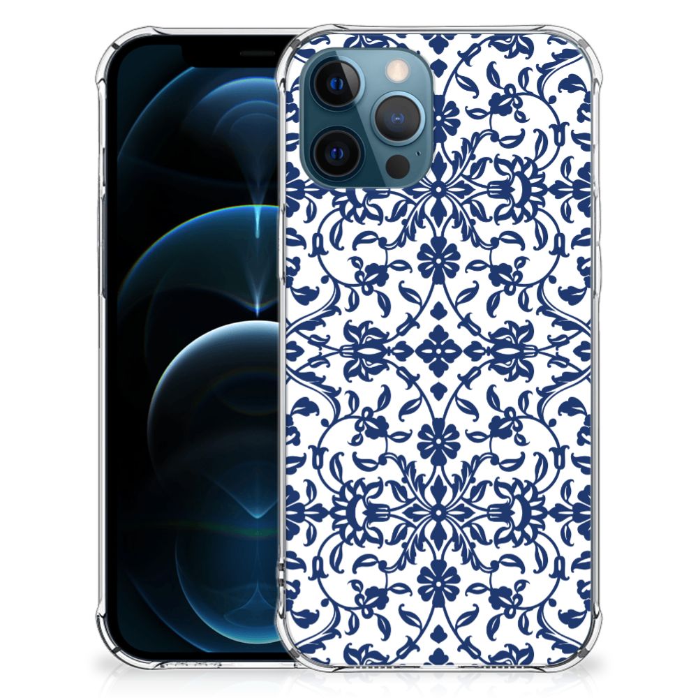 iPhone 12 | 12 Pro Case Flower Blue