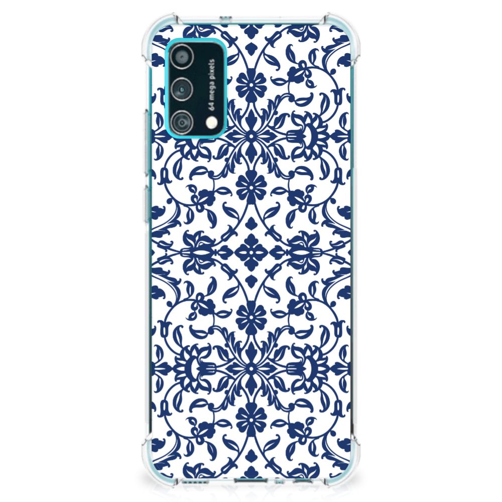 Samsung Galaxy M02s | A02s Case Flower Blue
