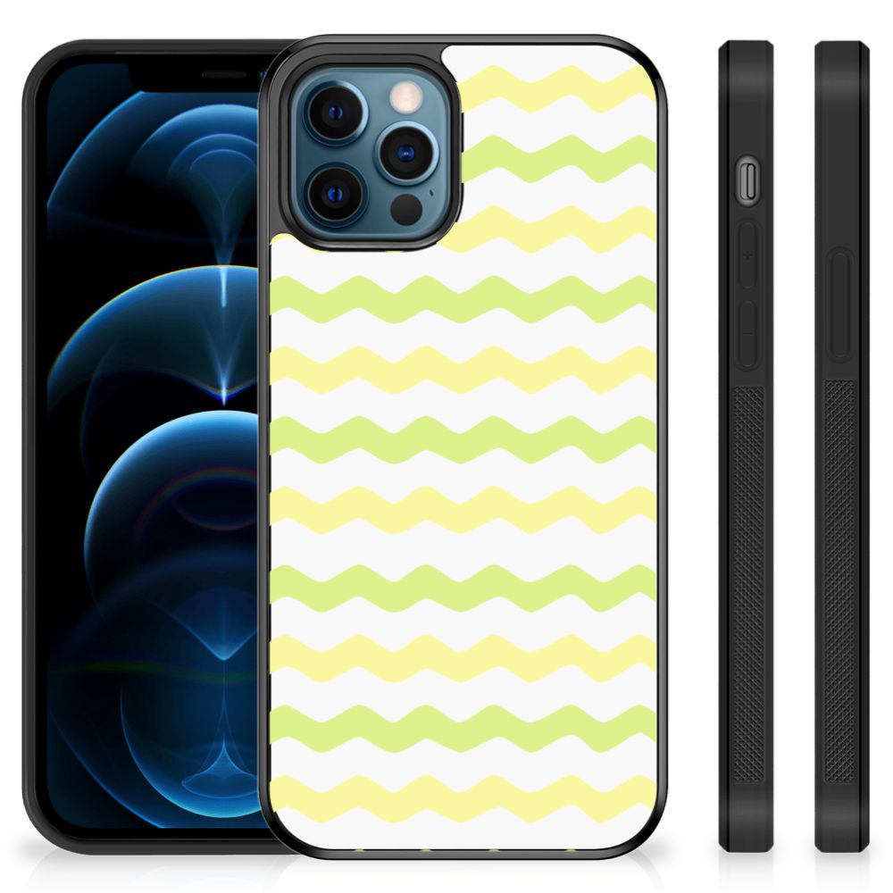 iPhone 12 Pro | 12 (6.1) Bumper Case Waves Yellow
