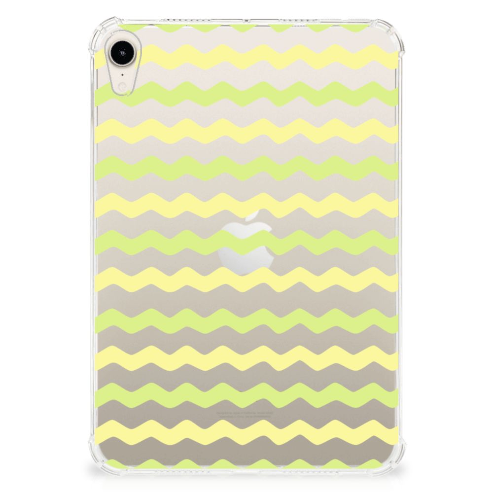 Apple iPad mini 6 (2021) Hippe Hoes Waves Yellow