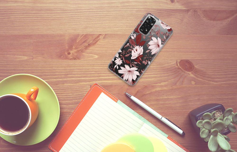 Hoesje maken Xiaomi Redmi 10 | Redmi Note 11 4G Watercolor Flowers