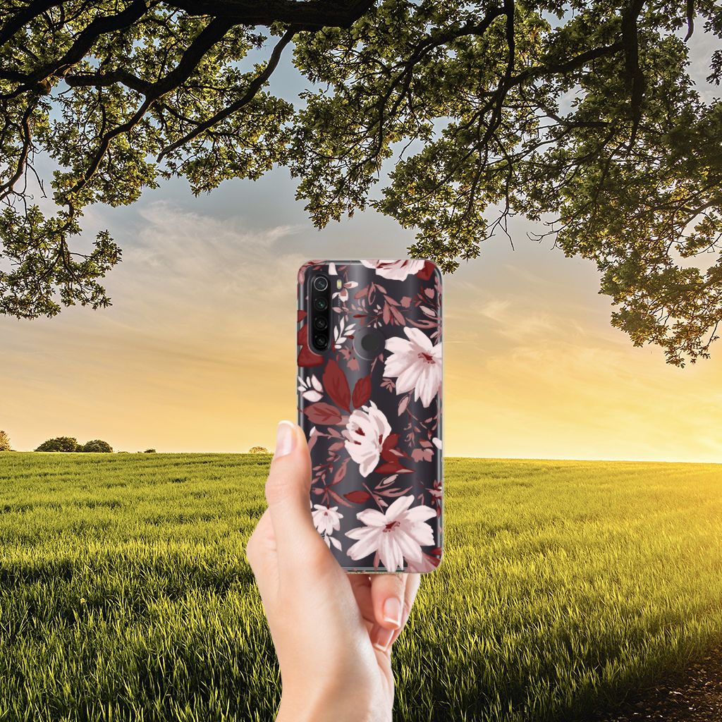 Hoesje maken Xiaomi Redmi Note 8T Watercolor Flowers
