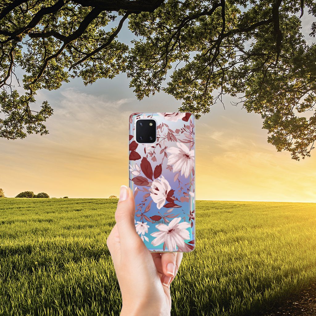 Hoesje maken Samsung Galaxy Note 10 Lite Watercolor Flowers