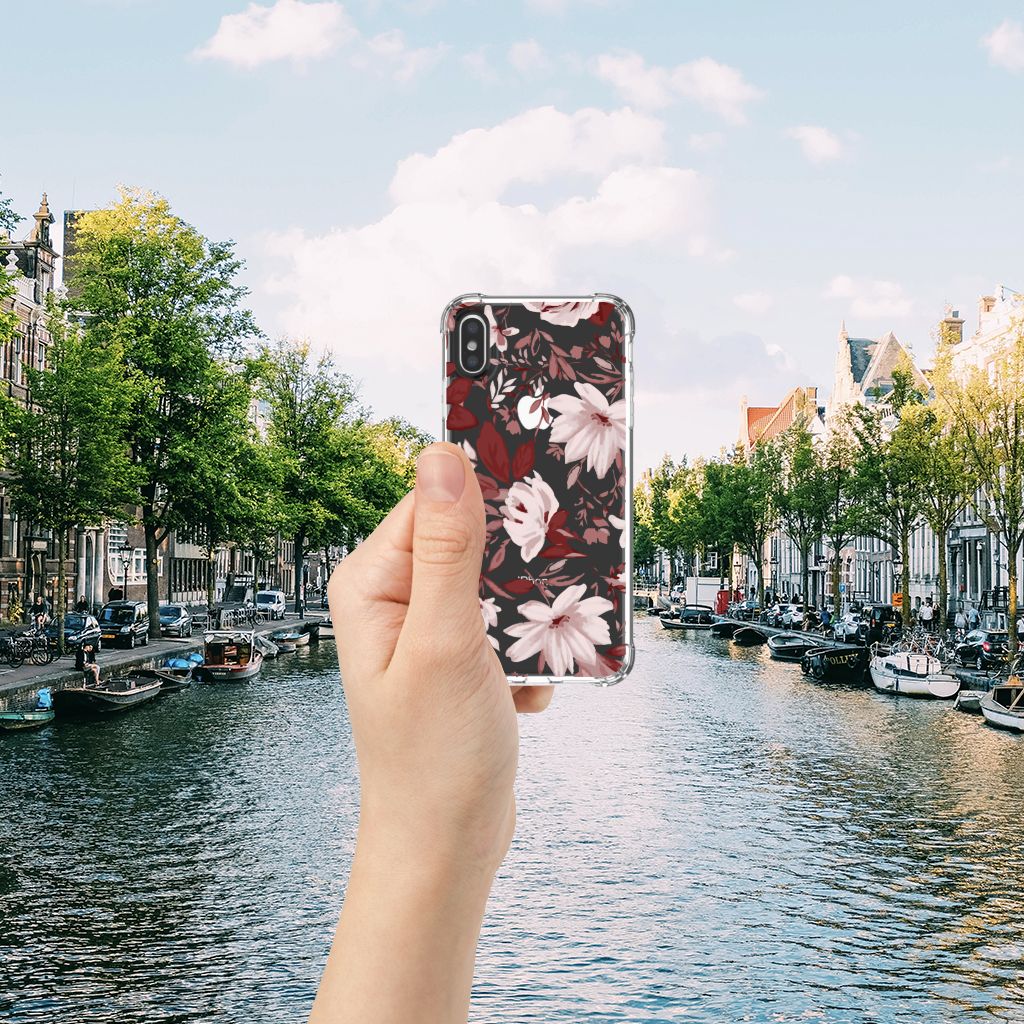 Back Cover Apple iPhone X | Xs Watercolor Flowers