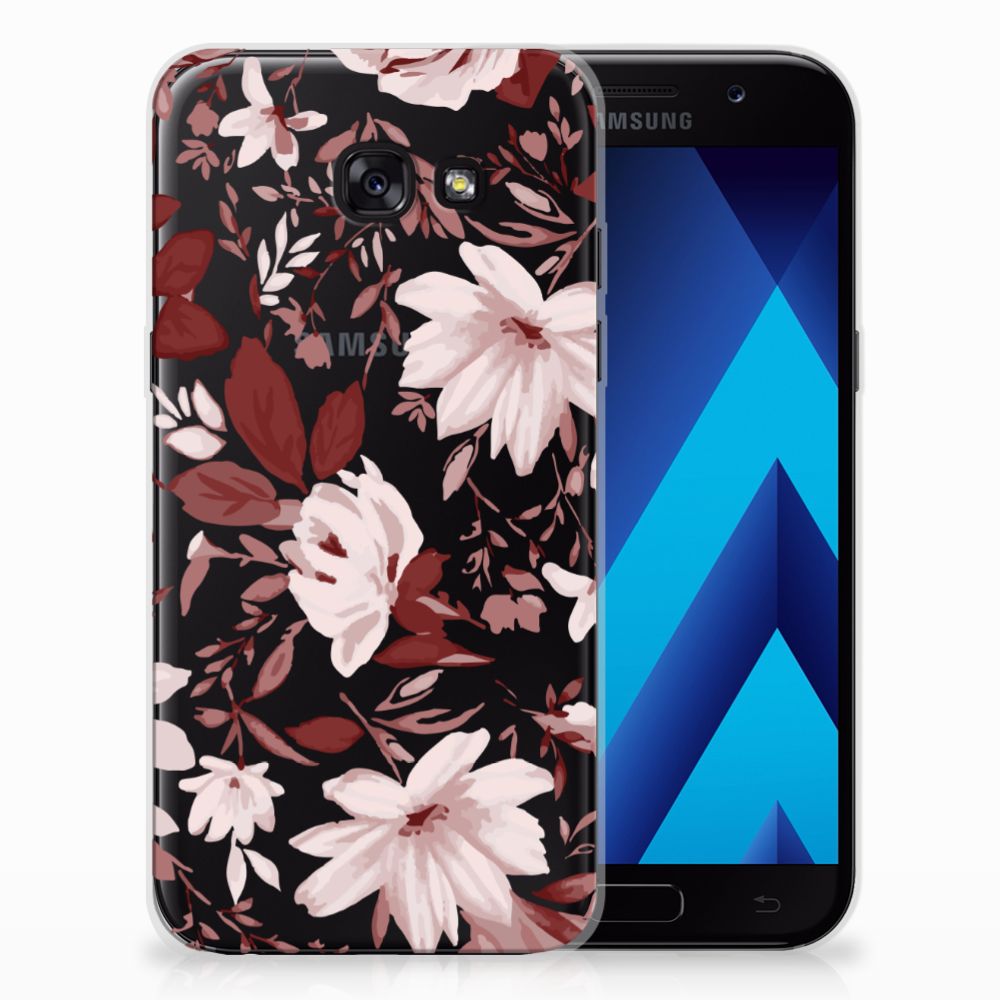 Hoesje maken Samsung Galaxy A5 2017 Watercolor Flowers