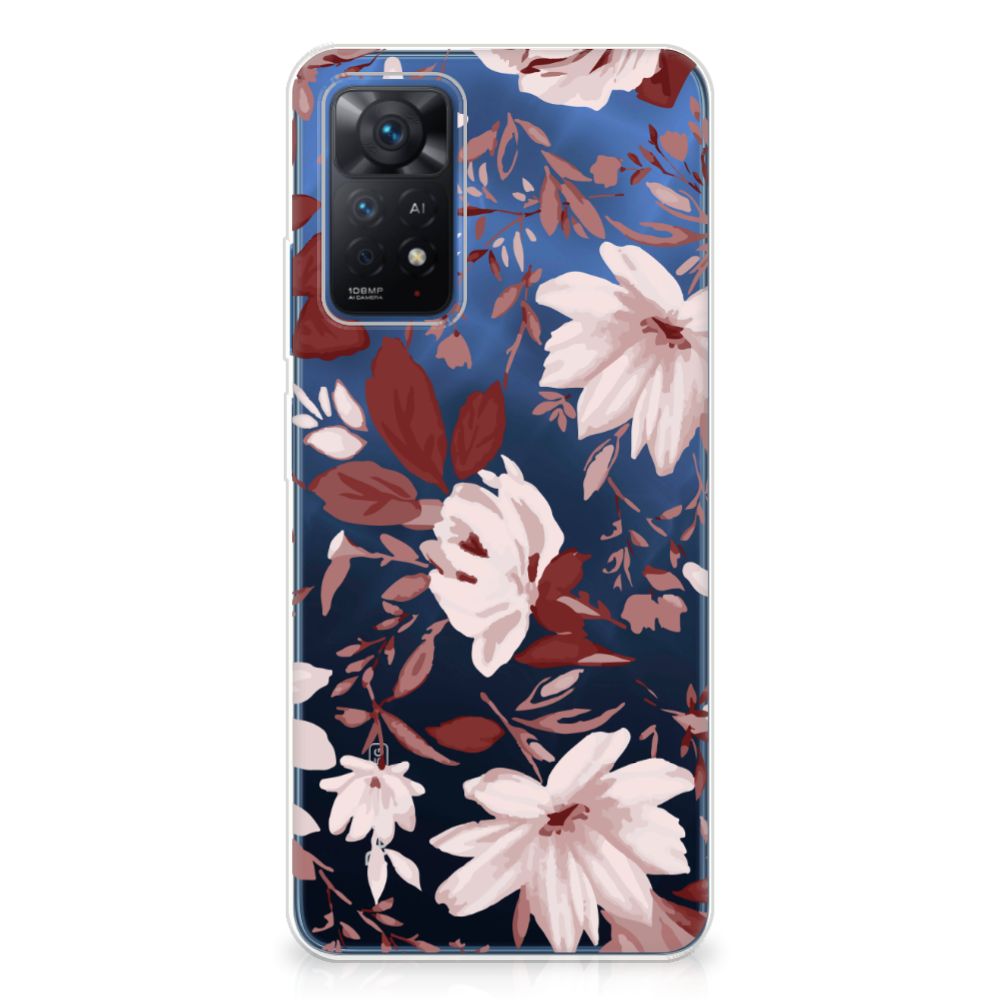 Hoesje maken Xiaomi Redmi Note 11 Pro 5G Watercolor Flowers