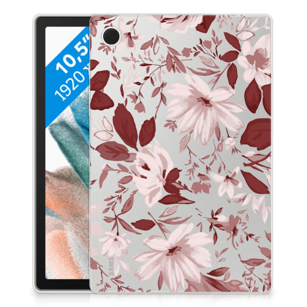 Tablethoes Samsung Galaxy Tab A8 2021/2022 Watercolor Flowers