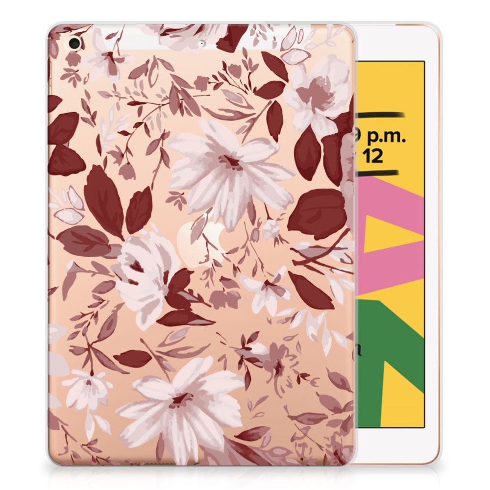 Tablethoes Apple iPad 10.2 | iPad 10.2 (2020) | 10.2 (2021) Watercolor Flowers