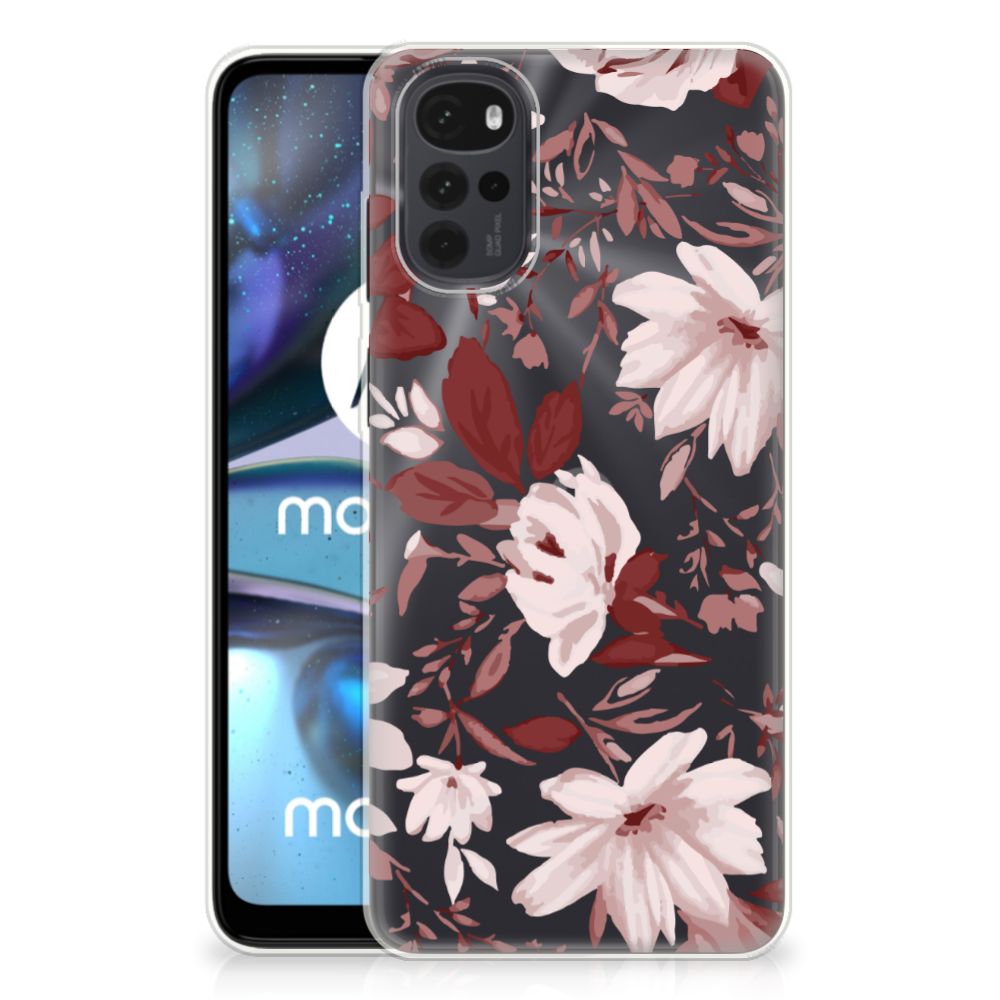 Hoesje maken Motorola Moto G22 Watercolor Flowers