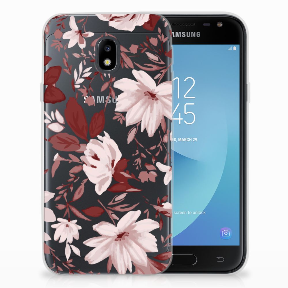 Hoesje maken Samsung Galaxy J3 2017 Watercolor Flowers