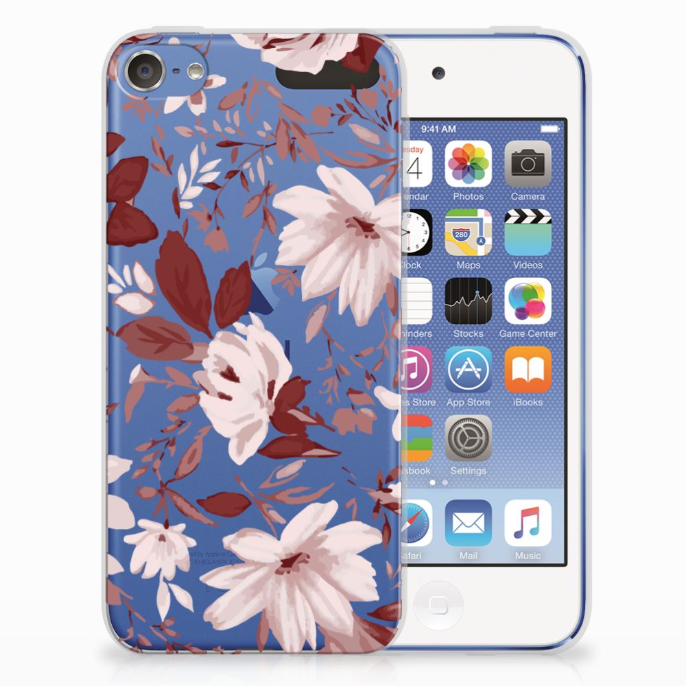 Hoesje maken Apple iPod Touch 5 | 6 Watercolor Flowers