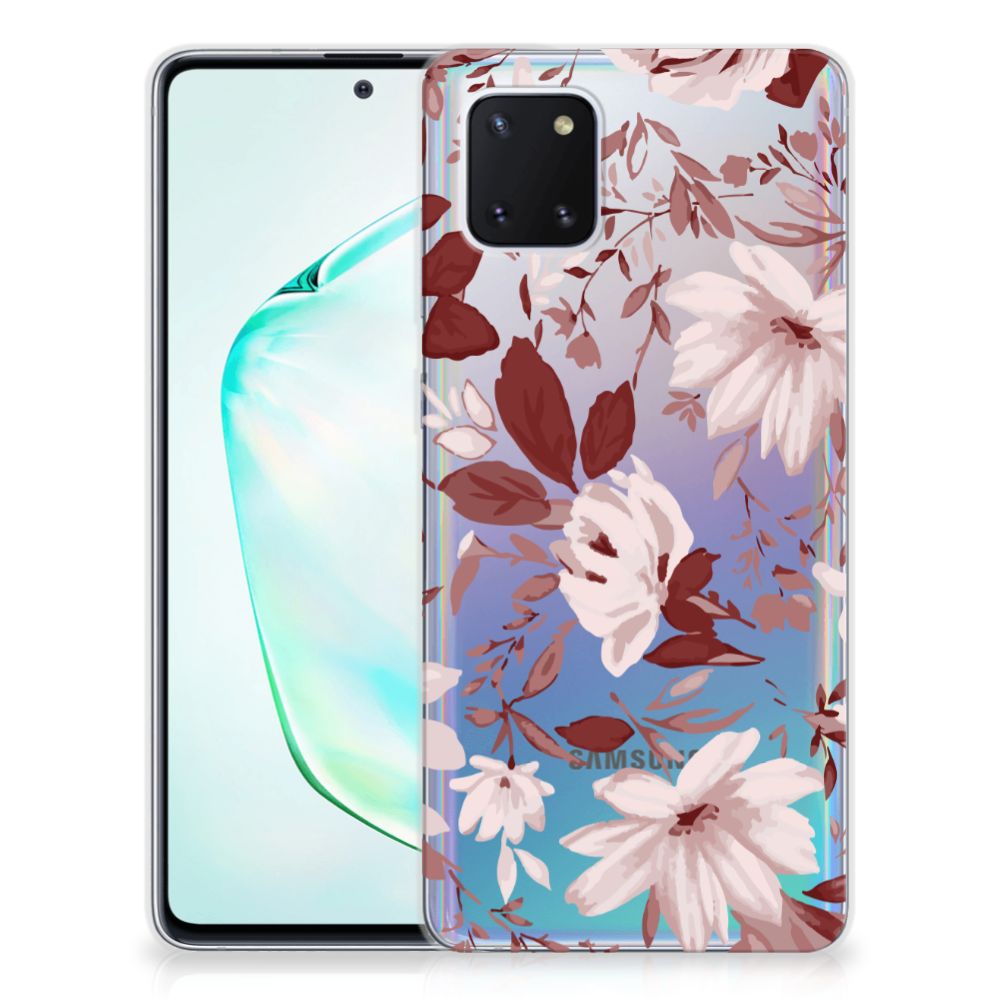 Hoesje maken Samsung Galaxy Note 10 Lite Watercolor Flowers