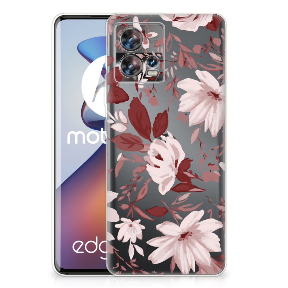 Hoesje maken Motorola Edge 30 Fusion Watercolor Flowers
