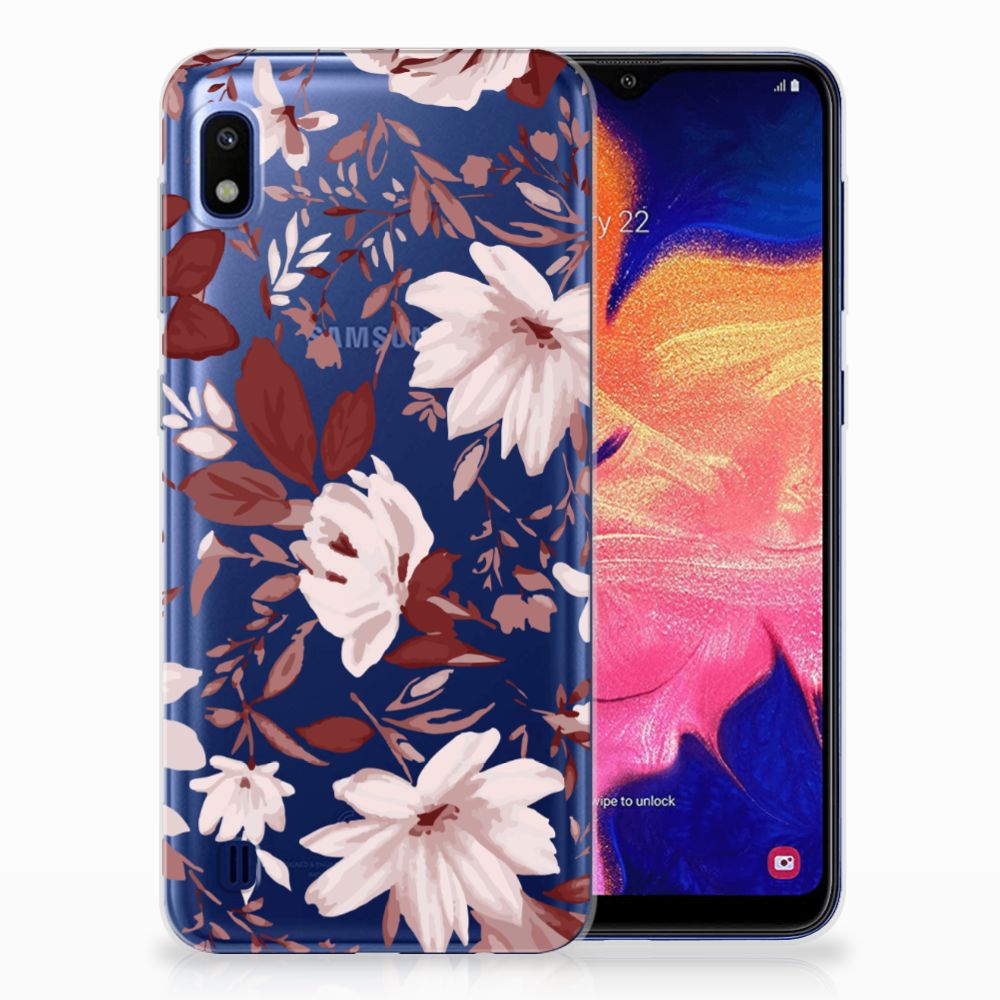 Hoesje maken Samsung Galaxy A10 Watercolor Flowers
