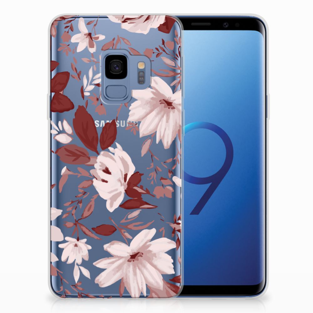 Hoesje maken Samsung Galaxy S9 Watercolor Flowers