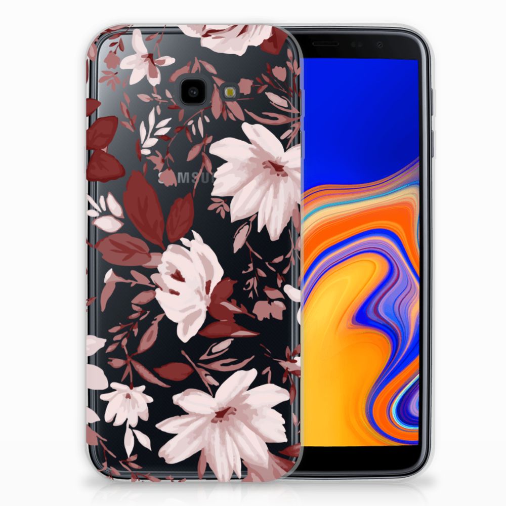 Hoesje maken Samsung Galaxy J4 Plus (2018) Watercolor Flowers