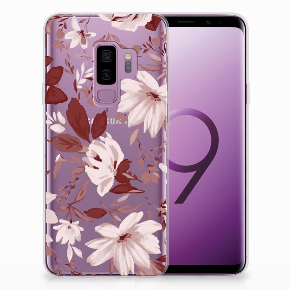 Hoesje maken Samsung Galaxy S9 Plus Watercolor Flowers
