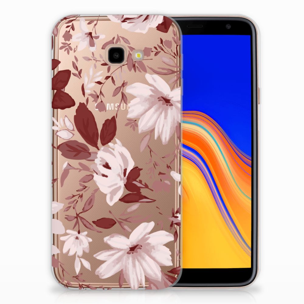 Hoesje maken Samsung Galaxy J4 Plus (2018) Watercolor Flowers