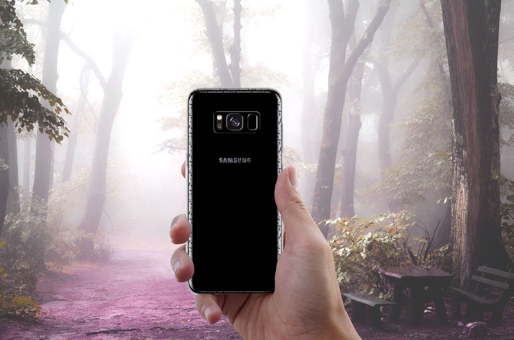 Samsung Galaxy S8 TPU bumper Stripes Dots
