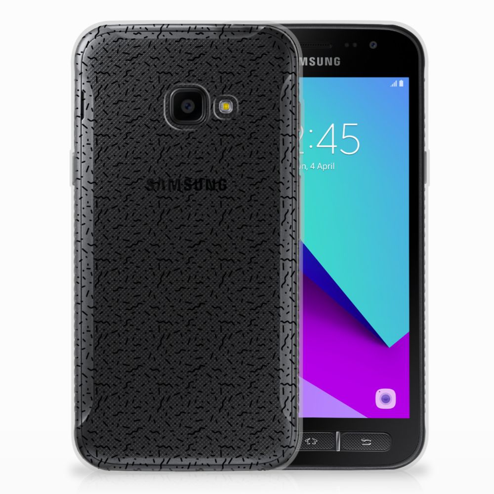 Samsung Galaxy Xcover 4 | Xcover 4s TPU bumper Stripes Dots