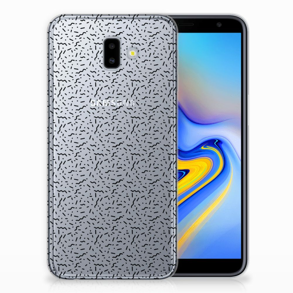 Samsung Galaxy J6 Plus (2018) TPU bumper Stripes Dots