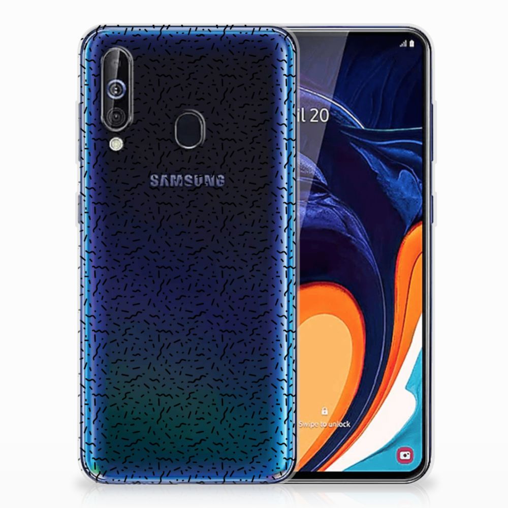 Samsung Galaxy A60 TPU bumper Stripes Dots