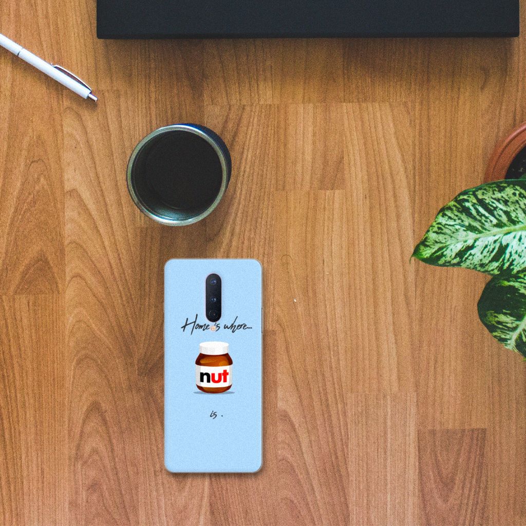 OnePlus 8 Siliconen Case Nut Home