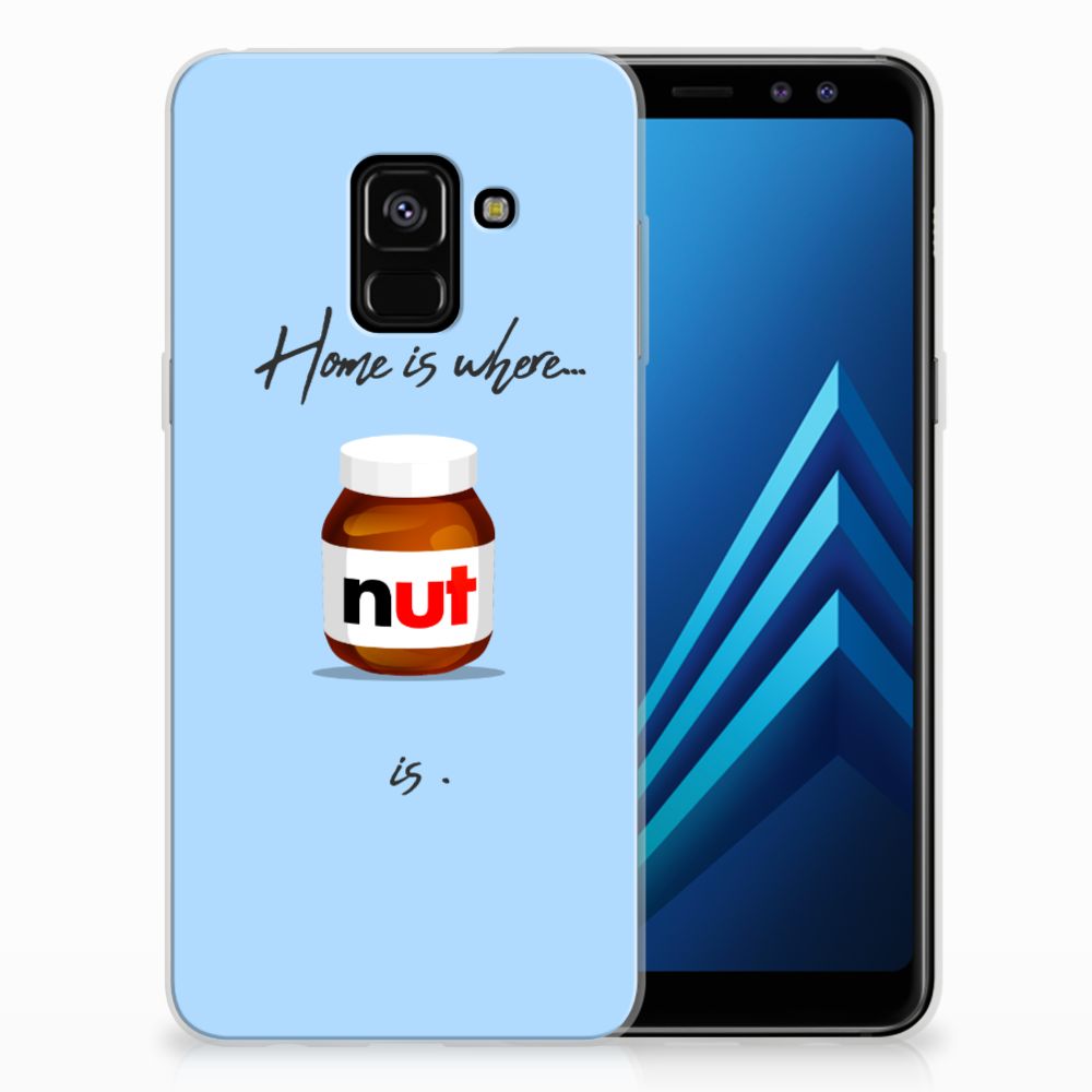 Samsung Galaxy A8 (2018) Siliconen Case Nut Home