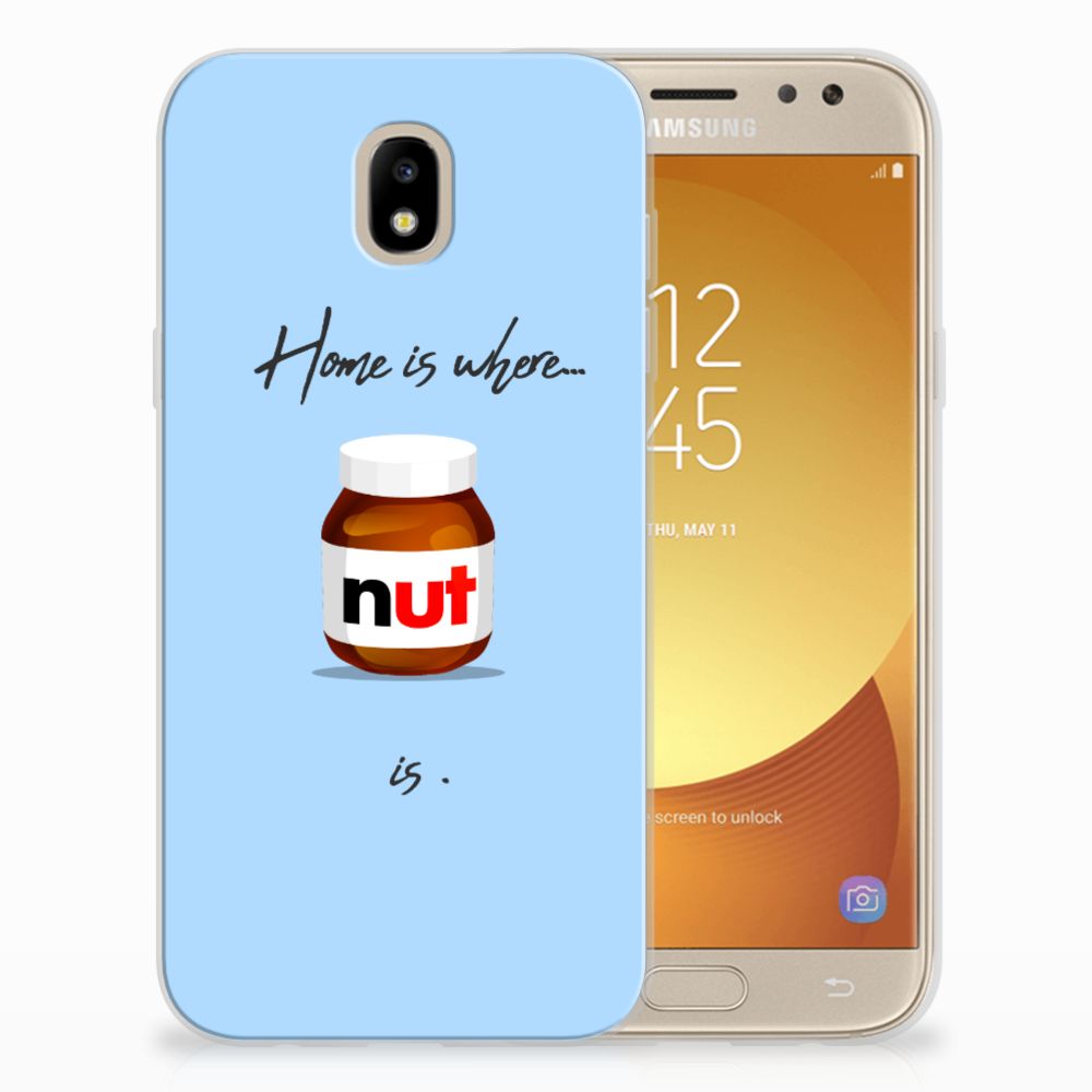 Samsung Galaxy J5 2017 Siliconen Case Nut Home