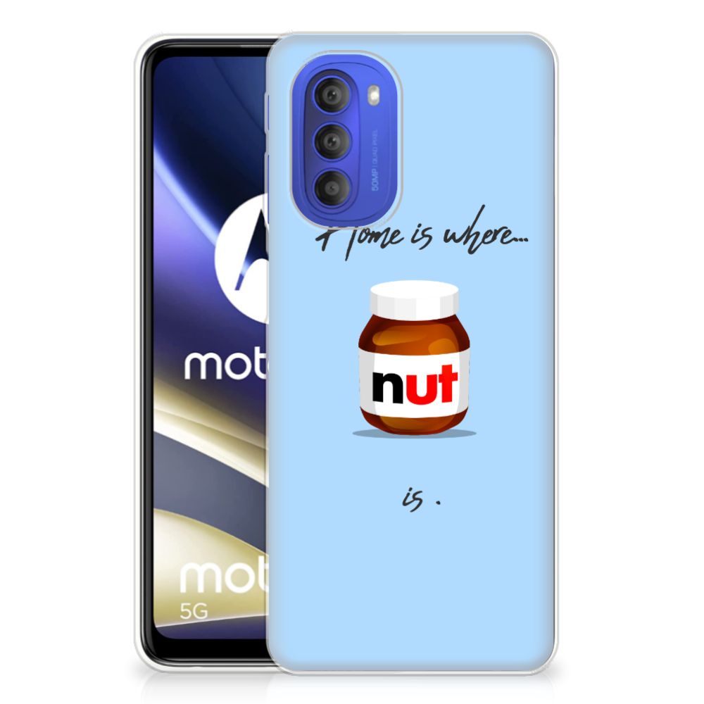 Motorola Moto G51 5G Siliconen Case Nut Home
