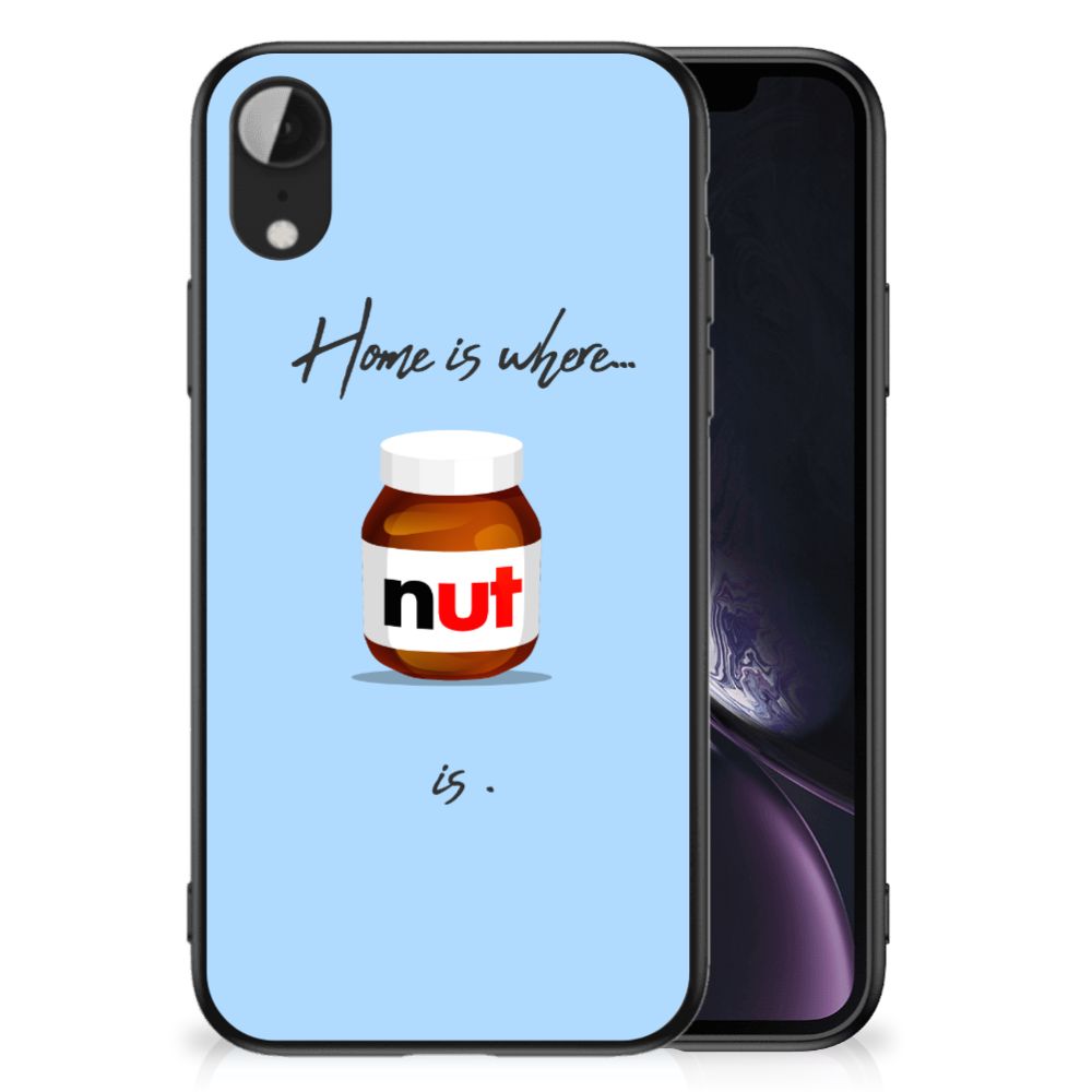 Apple iPhone XR Back Cover Hoesje Nut Home