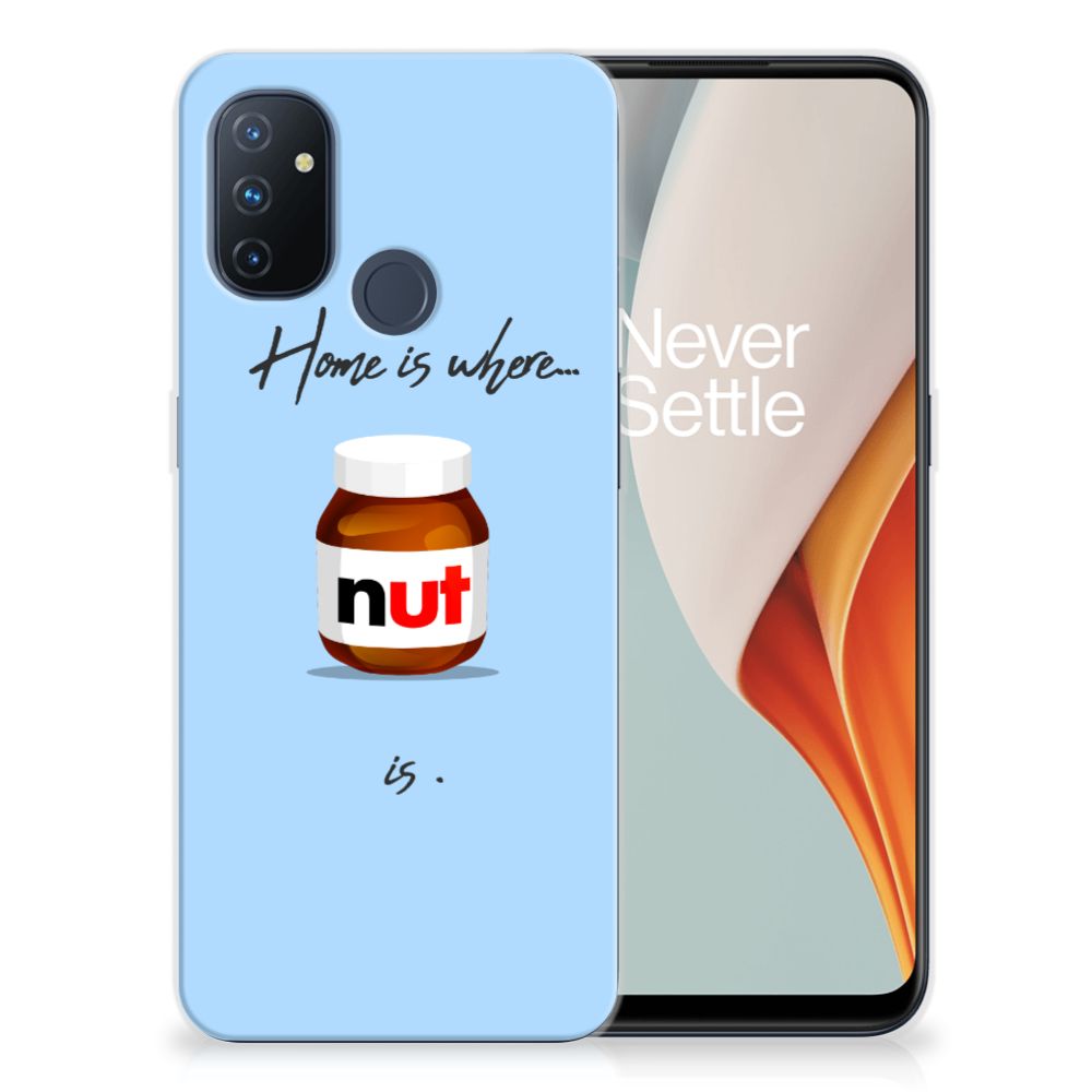 OnePlus Nord N100 Siliconen Case Nut Home