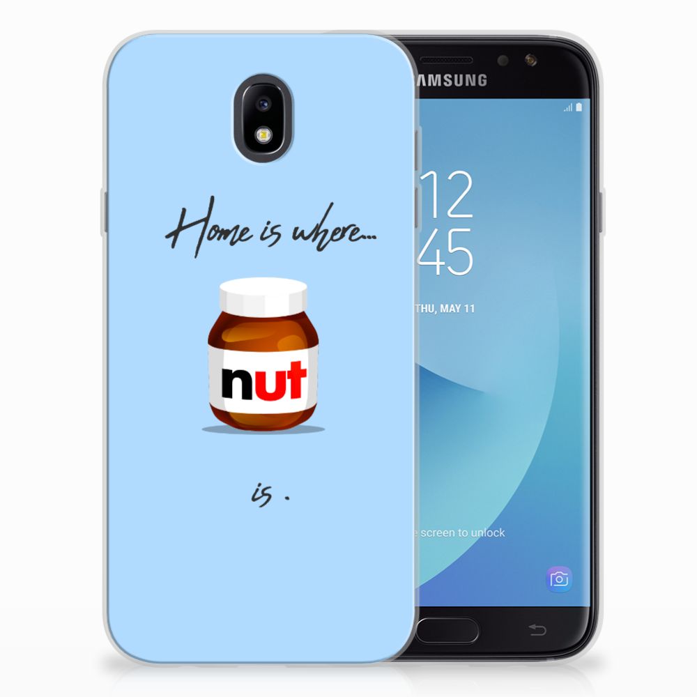 Samsung Galaxy J7 2017 | J7 Pro Siliconen Case Nut Home