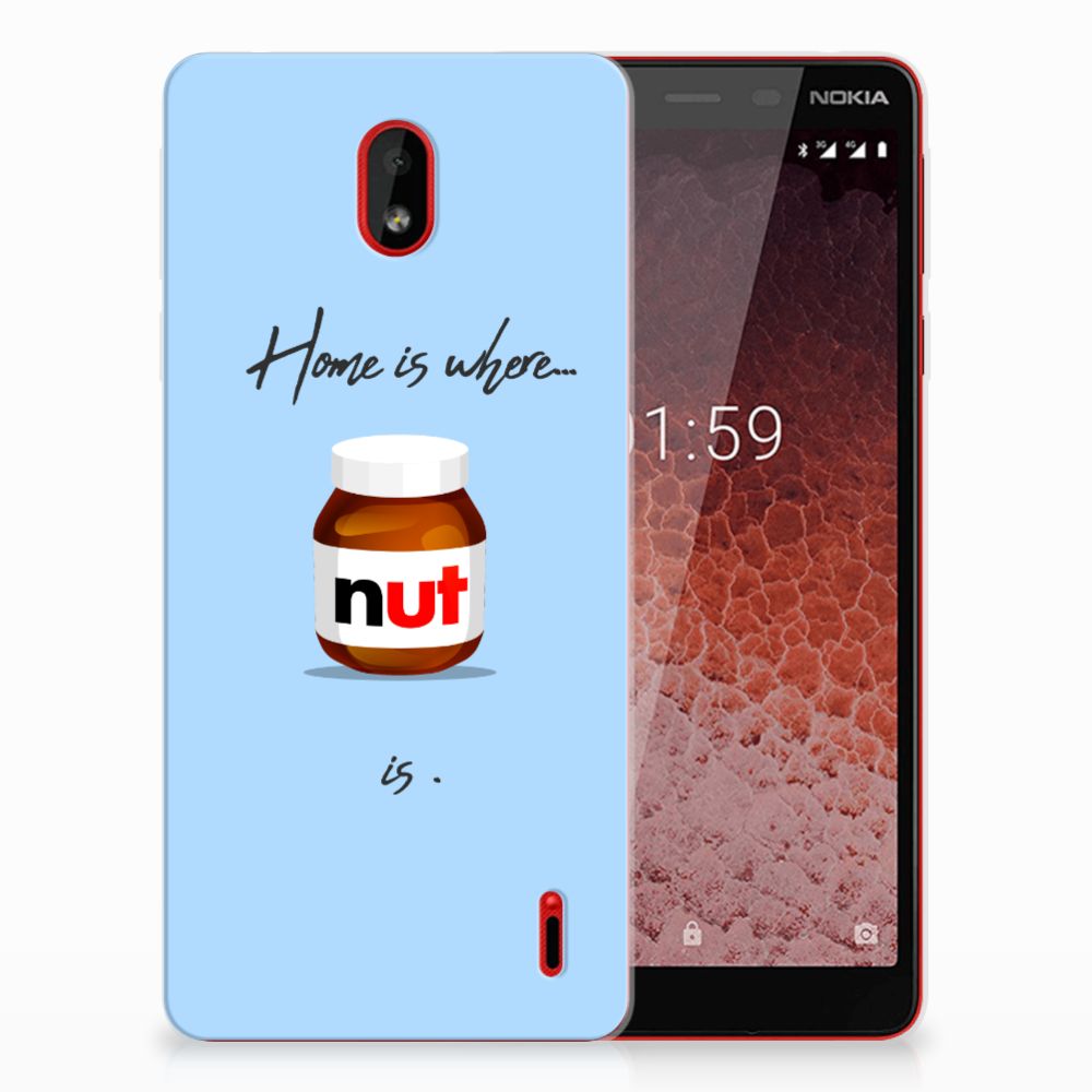 Nokia 1 Plus Siliconen Case Nut Home