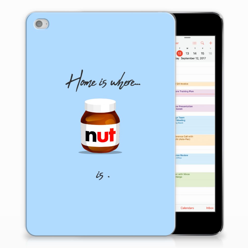 Apple iPad Mini 4 Uniek Tablethoesje Nut Home